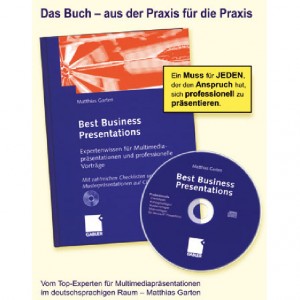 Cover zum Buch "Best Business Presentations" von Matthias Garten