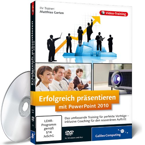 Cover zum DVD-Set "Erfolgreich präsentieren" von Matthias Garten