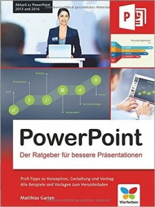 Cover zum PowerPoint-Ratgeber für PowerPoint 2013 und 2016 von Matthias Garten